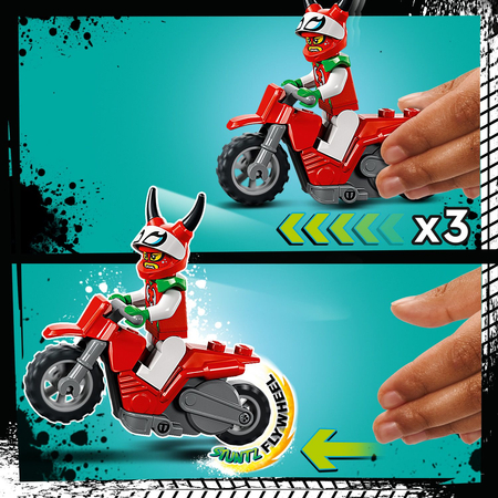 LEGO 60332 CITY Motocykl kaskaderski Reckless Scorpion Stunt Bike
