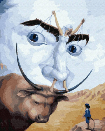 BRUSHME ABSTRAKCJA SALVADOR DALI GX34353