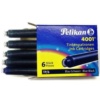 PELIKAN NABOJE TP6 NIEB.-CZAR.6SZT