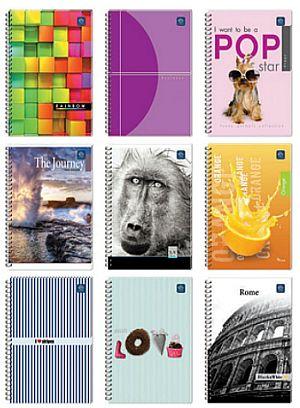 INTER DRUK KOŁOZESZYT A5 100 KARTEK KRATKA