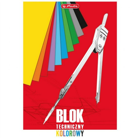 ***BLOK TECHNICZNY A3 KOLOROWE KATKI 9561978