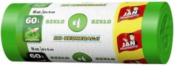 JN WORKI DO SEGREGACJI ZIELONE 60L 16SZT