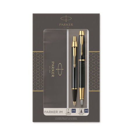 *PARKER IM DUO PIÓRO+DŁUGOPIS CZARNY MAT GT 2093216
