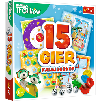 TREFL KALEJDOSKOP 15 GIER TREFLIKI