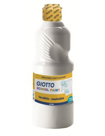 ***FARBA SZKOLNA GIOTTO BIAŁ 500ML 5353 01