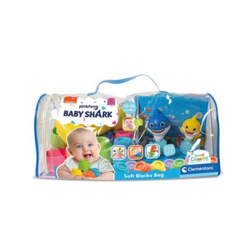 CLEMENTONI CLEMMY KLOCKI W TORBIE BABY SHARK 17428