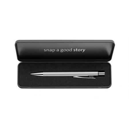 PELIKAN DŁUGOPIS SNAP K10 METALLIC SILVER ETUI 821223