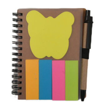 ***ZO ECO NOTESIK Z WYPOSAŻENIEM I DŁUGOPISEM 032857