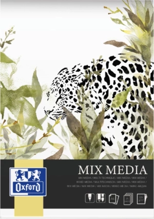 OXFORD BLOK MIXMEDIA A4 25K 225G 400166123