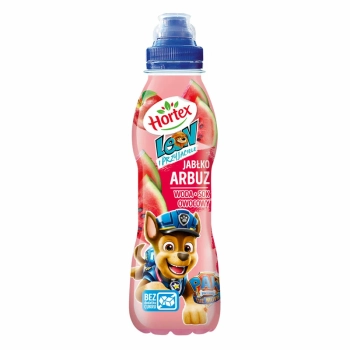 HORTEX WODA LEON JABŁKO - ARBUZ 0,4L.