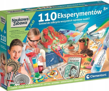 Clementoni Naukowa zabawa. 110 Eksperymentów 50720