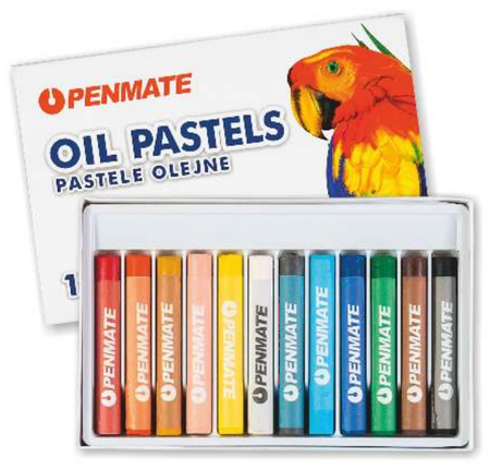 PENMATE PASTELE OLEJNE 12KOL.TT7752