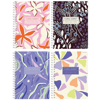 TOP KOŁOZESZYT FLORADELIC A4 80K 70G KRATKA 400181929