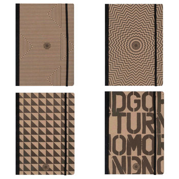 ***ZO BRULION FLEXI ECO-PATT 96K B5 W KRATKĘ Z GUMKĄ 39B5