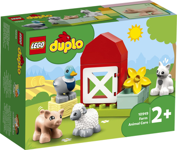 LEGO 10949 DUPLO TOWN ZWIERZĘTA GOSPODARSKIE ( III 2021 )