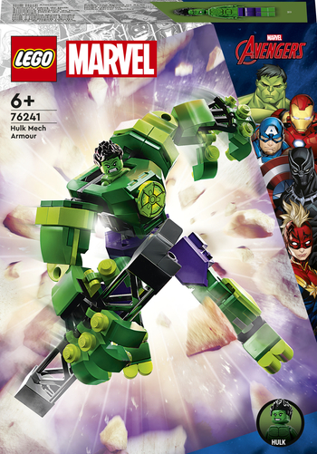 LEGO 76241 SUPER HEROES Mechaniczna zbroja Hulka