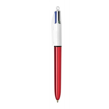 BIC DŁUGOPIS 4 COLOURS SHINE RED 1SZT