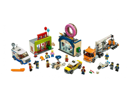 LEGO 60233 CITY OTWARCIE SKLEPU Z PĄCZKAMI (2019-2020)