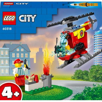 LEGO 60318 CITY Helikopter strażacki