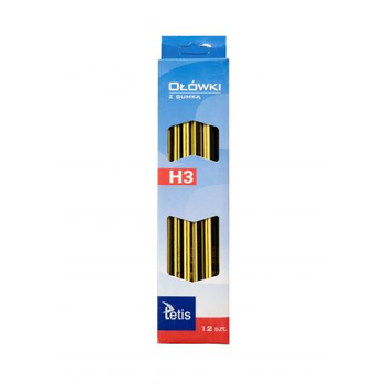 TETIS OŁÓWEK TECH.H3 12SZT KV050-H3