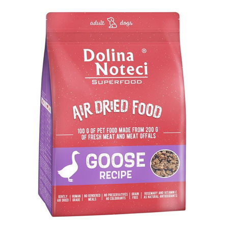 DOLINA NOTECI SUPERFOOD DANIE Z GĘSI KARMA SUSZONA 1KG