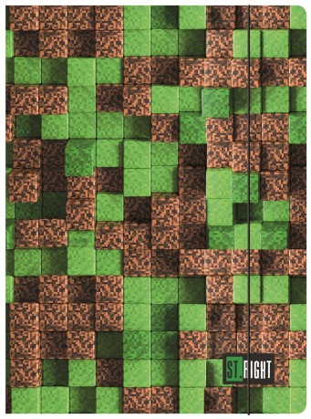 MAJ TECZKA Z GUMKĄ A4 300G PIXEL CUBES 669835