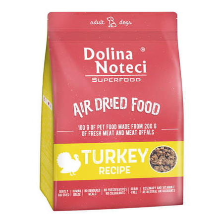 DOLINA NOTECI SUPERFOOD DANIE Z INDYKA KARMA SUSZONA 1KG