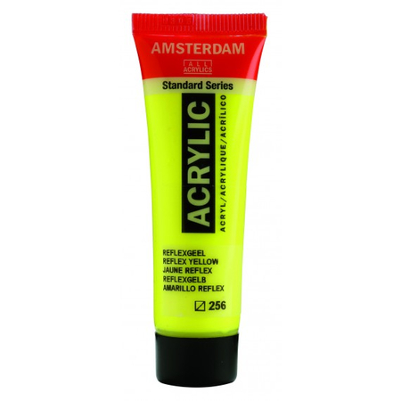 FARBA AKRYL.250ML 256 REFLEX YELLOW AMSTERDAM