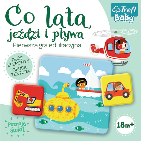 GRA CO LATA,JEŹDZI I PŁYWA TREFL
