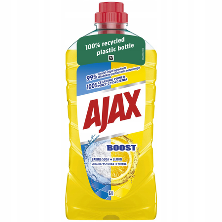 AJAX PŁYN UNIWERSALNY 1L BOOST SODA LEMON