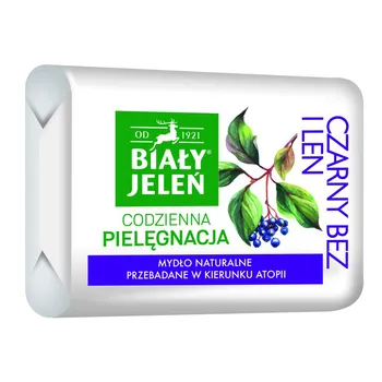 BIAŁY JELEŃ MYDŁO CZARNY BEZ 100G