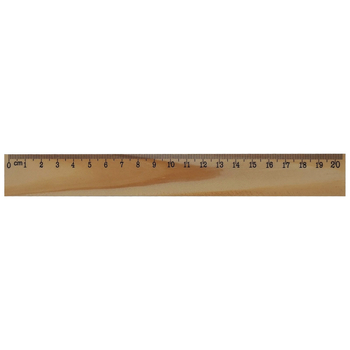 ZO ECO LINIJKA 20 CM Z SOSNY