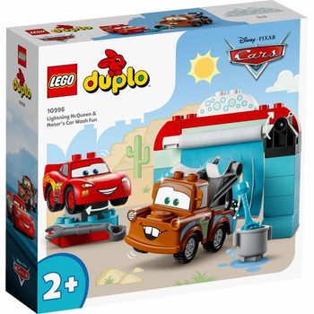 LEGO 10996 DUPLO Disney TM Zygzak McQueen i Złomek myjnia