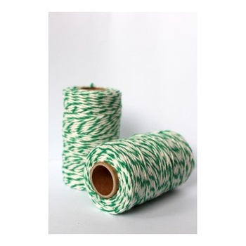 SZNUREK DO AKT BIAŁO-ZIELONY 1,2MM 250MB