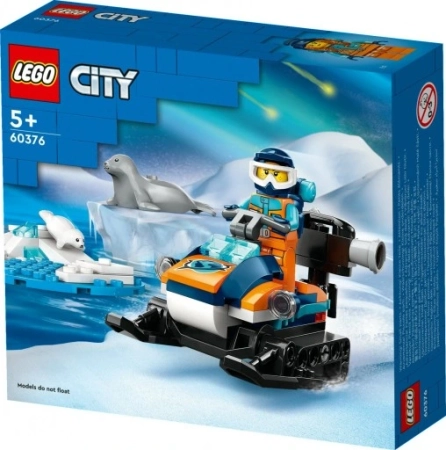 LEGO 60376 CITY Skuter śnieżny badacz Arktyki