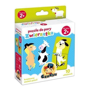 CZUCZU PUZZLE DO PARY ZWIERZĄTKA