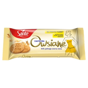 SANTE CIASTECZKA OWSIANE 138G.
