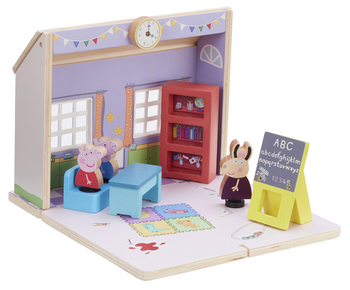 **Peppa Drewniana szkoła Świnka Peppa 07212
