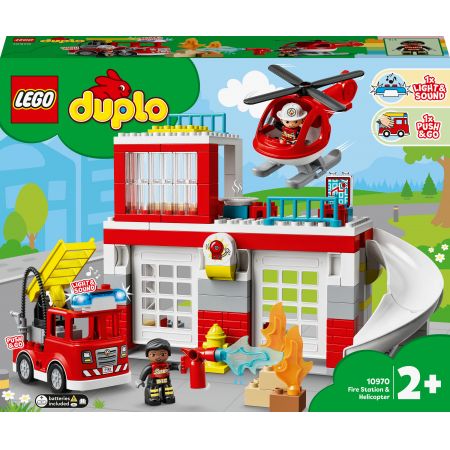 LEGO 10970 DUPLO TOWN Remiza strażacka i helikopter