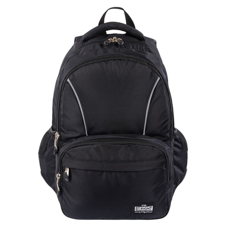 MAJ24 PLECAK SZKOLNY STRIGHT BP-76 BLACK INTAGE 674716