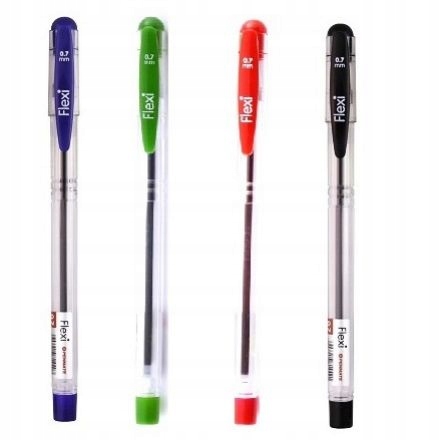 DŁUGOPIS FLEXI NIEBIESKI 10SZT TT7038