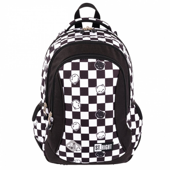 MAJ24 PLECAK 3 KOMOROWY STRIGHT BP-26 CHESS CATS 664403