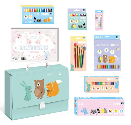 ZESTAW MAŁEGO ARTYSTY B&B KIDS PASTEL 293428