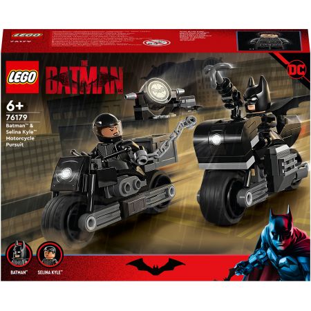 LEGO 76179 SUPER HEROES Motocyklowy pościg Batmana i Seliny Kyle