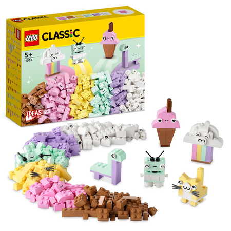LEGO 11028 CLASSIC KREATYWNA ZABAWA PASTELOWYMI KOLORAMI