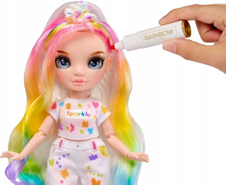 **MGA Rainbow High Color & Create Lalka z niebieskimi oczami 594123