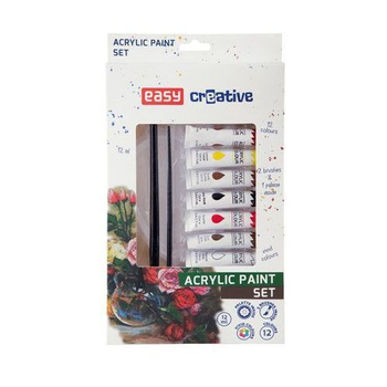 EASY FARBY AKRYLOWE 12KOL 12ML 923458