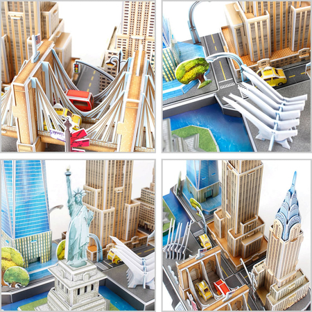 Puzzle 3D New York Skyline 123el 00142 REVELL