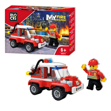 KLOCKI BLOCKI MyFire WÓZ GAŚNICZY KB0819