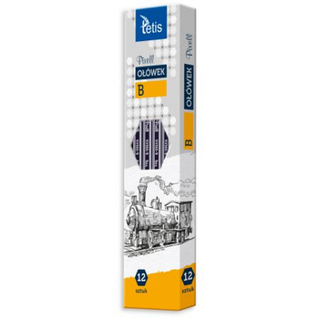 TETIS OŁÓWEK PIXELL B 12SZT KV060-B